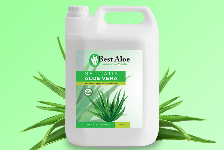 gel natif d'aloe vera bio